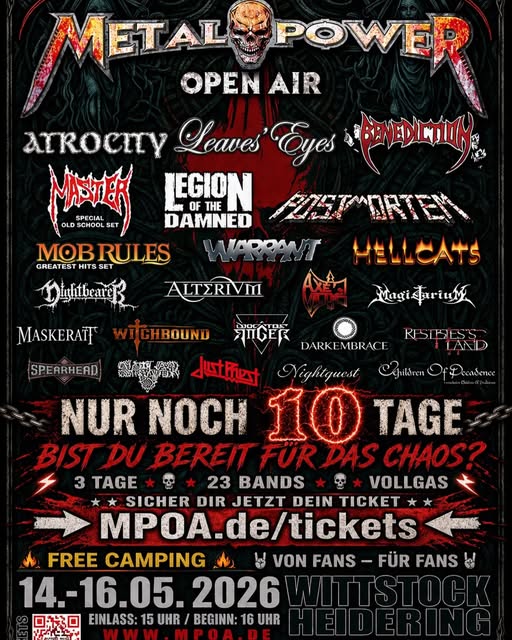 Metalfest von Fans für Fans - EventArena